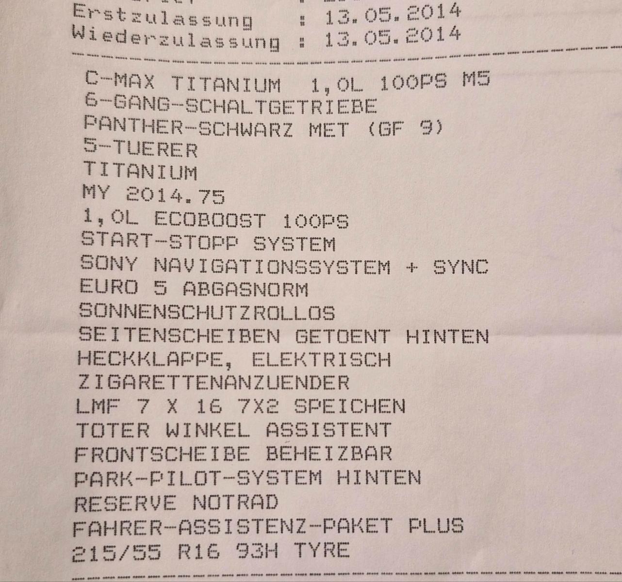 Ford C-MAX 2014 — photo 12
