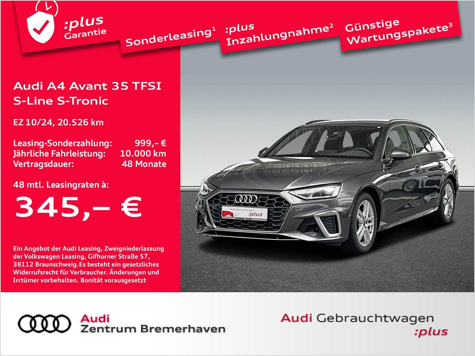 Audi A4 AVANT 35 TFSI S-LINE S-TRON NAVI CAM LED ACC