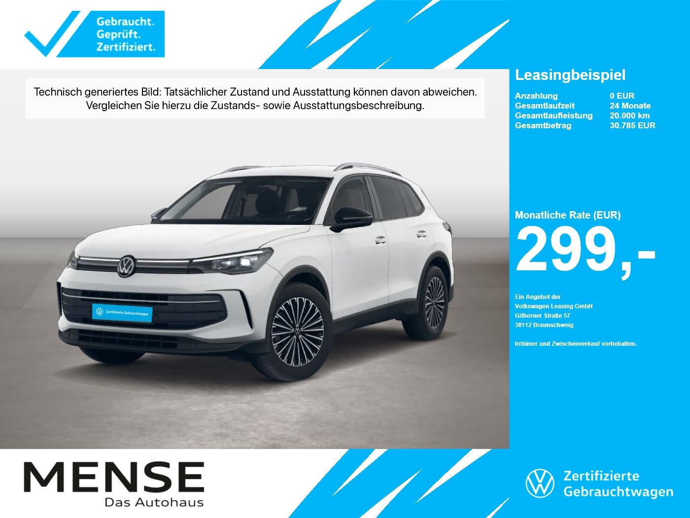 Volkswagen Tiguan 1.5 eTSI DSG Goal Life CarPlay|AHK|ACC|LM