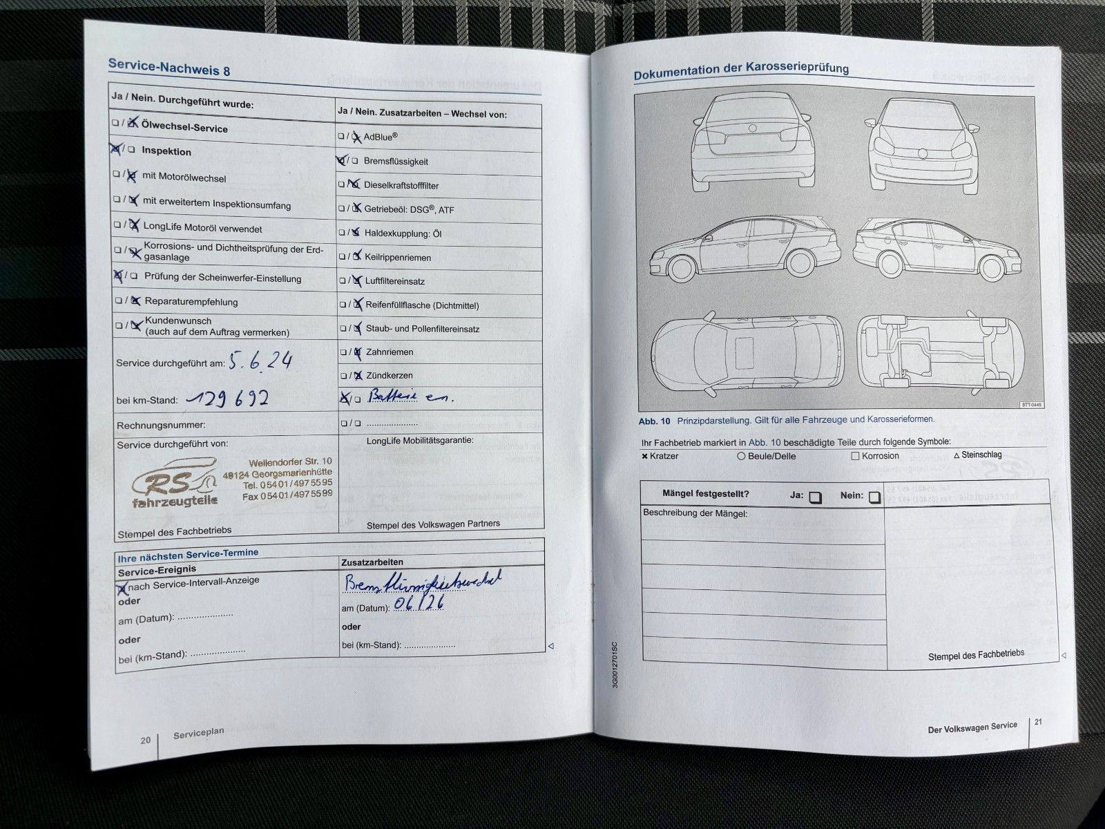 Fahrzeugabbildung Volkswagen Golf VII 2.0TDI Lim. LOUNGE Navi Klima PDC SPORT