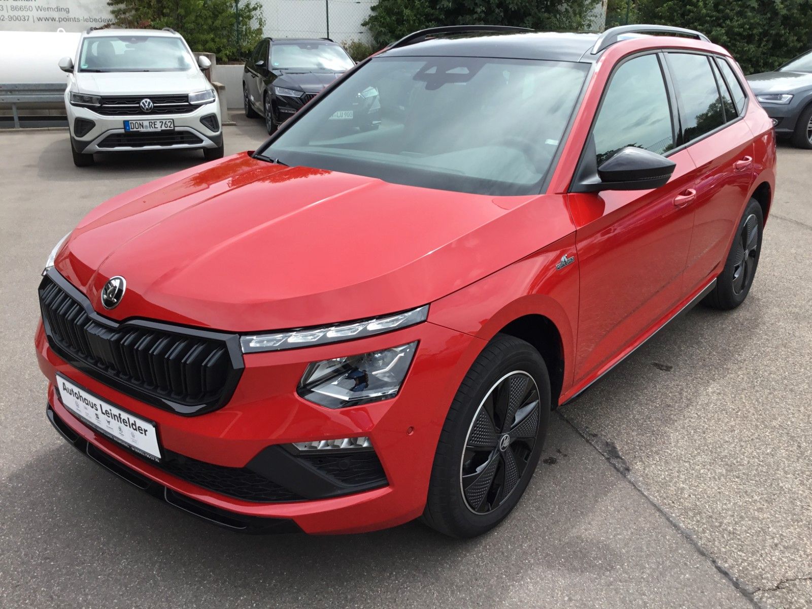 Fahrzeugabbildung SKODA Kamiq 1.5 TSI DSG Monte Carlo+AHK+Navi+Kamera