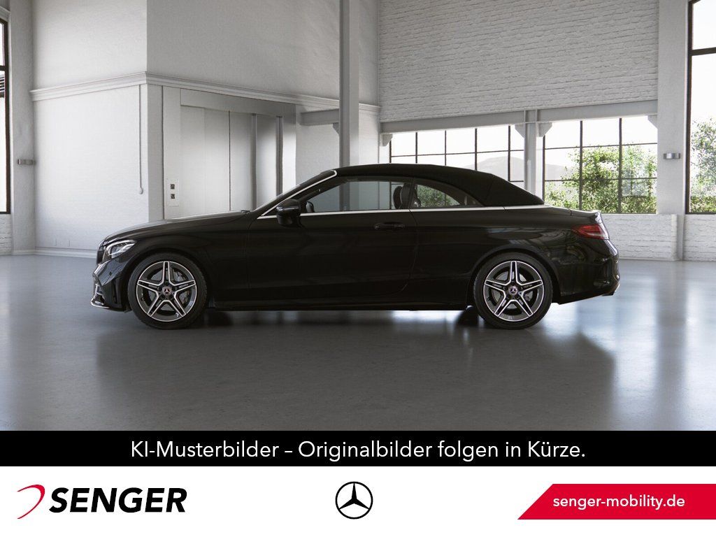 Mercedes-Benz C 180 Cabrio AMG Rückfahrkamera Ambiente LED imagem 3