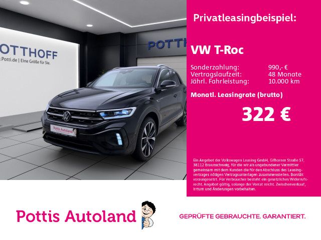 T-Roc 1.0 TSI R-LINE KAMERA SITZHZG PDC KLIMA