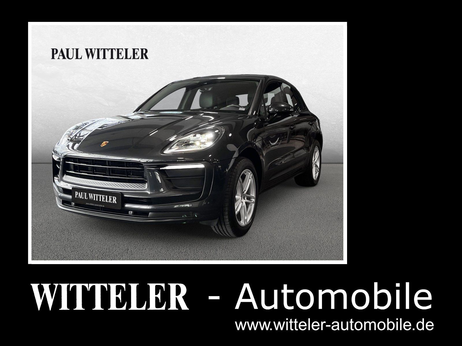 PORSCHE Macan 2.0T Basis LED/AHK/Rückfahrk./Sitzheizung