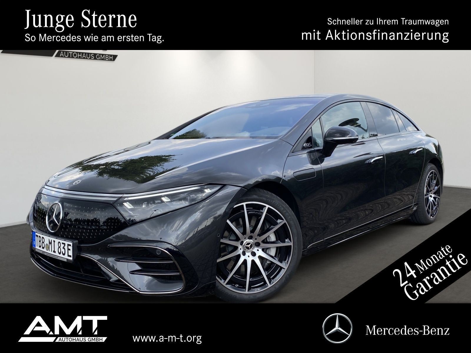 MERCEDES-BENZ EQS 580 4M AMG Premium+ HA-Lenkung Head-up 21"