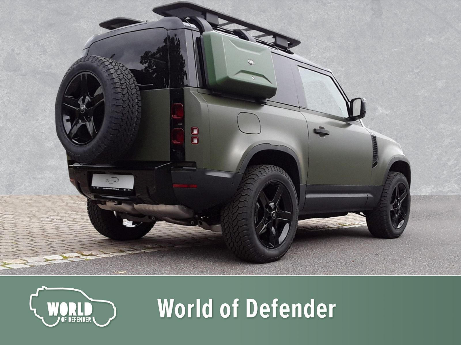 Fahrzeugabbildung Land Rover Defender 90 Hard Top D200 Hunter Edition