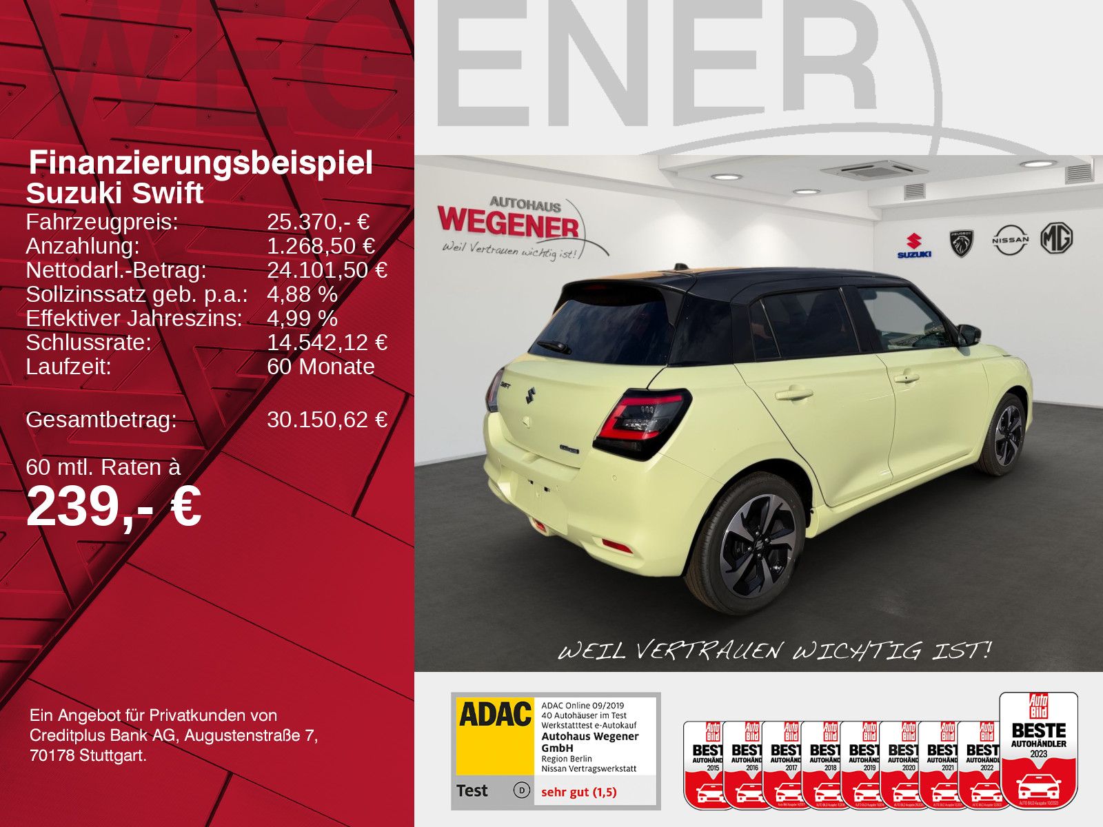 Suzuki SWIFT COMFORT+ CVT HYBRID imagem 2