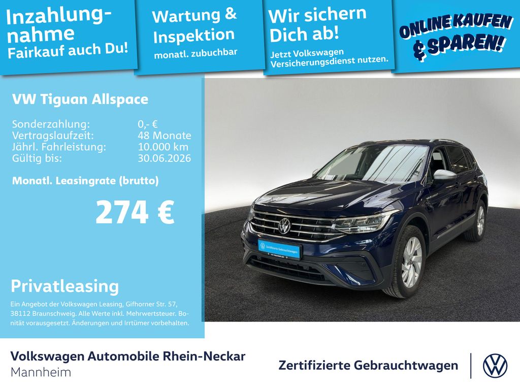 Volkswagen Tiguan Allspace 2.0 TDI 4Motion Life DSG Navi Ka
