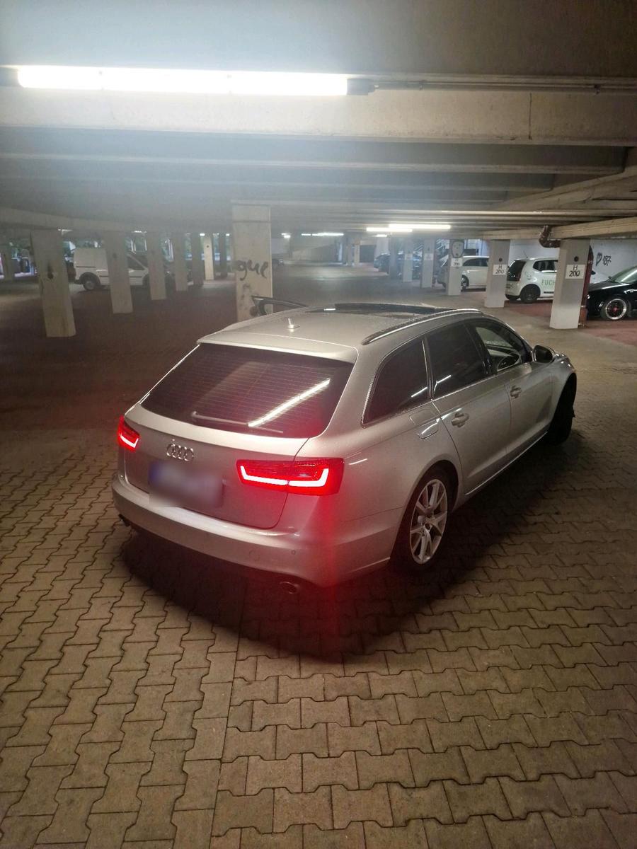 Audi A6 2012 — rear view