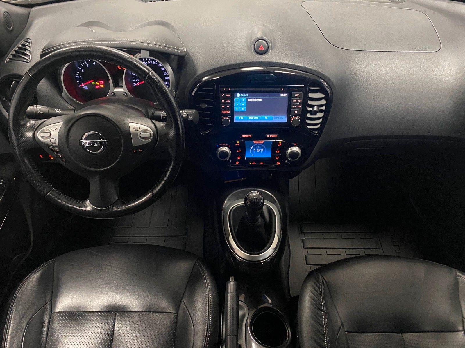 Nissan Juke 1.6 DIG-T Tekna 4x2+NAVI+LEDER+XENON+1.HAND