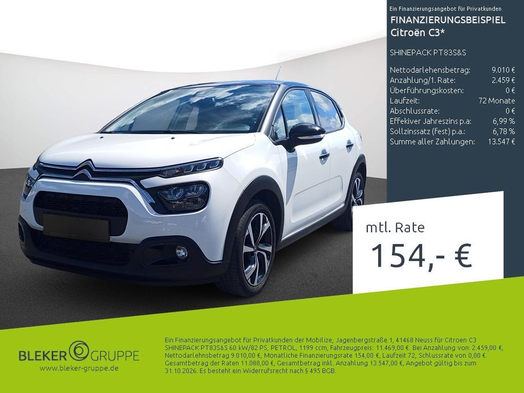 Citroën C3 SHINEPACK PT83S&S