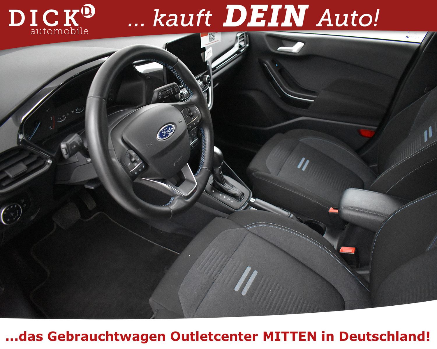 Fahrzeugabbildung Ford Fiesta 1.0 EB Aut Active LED+SHZ+PDC+MFL+TEM+DAB