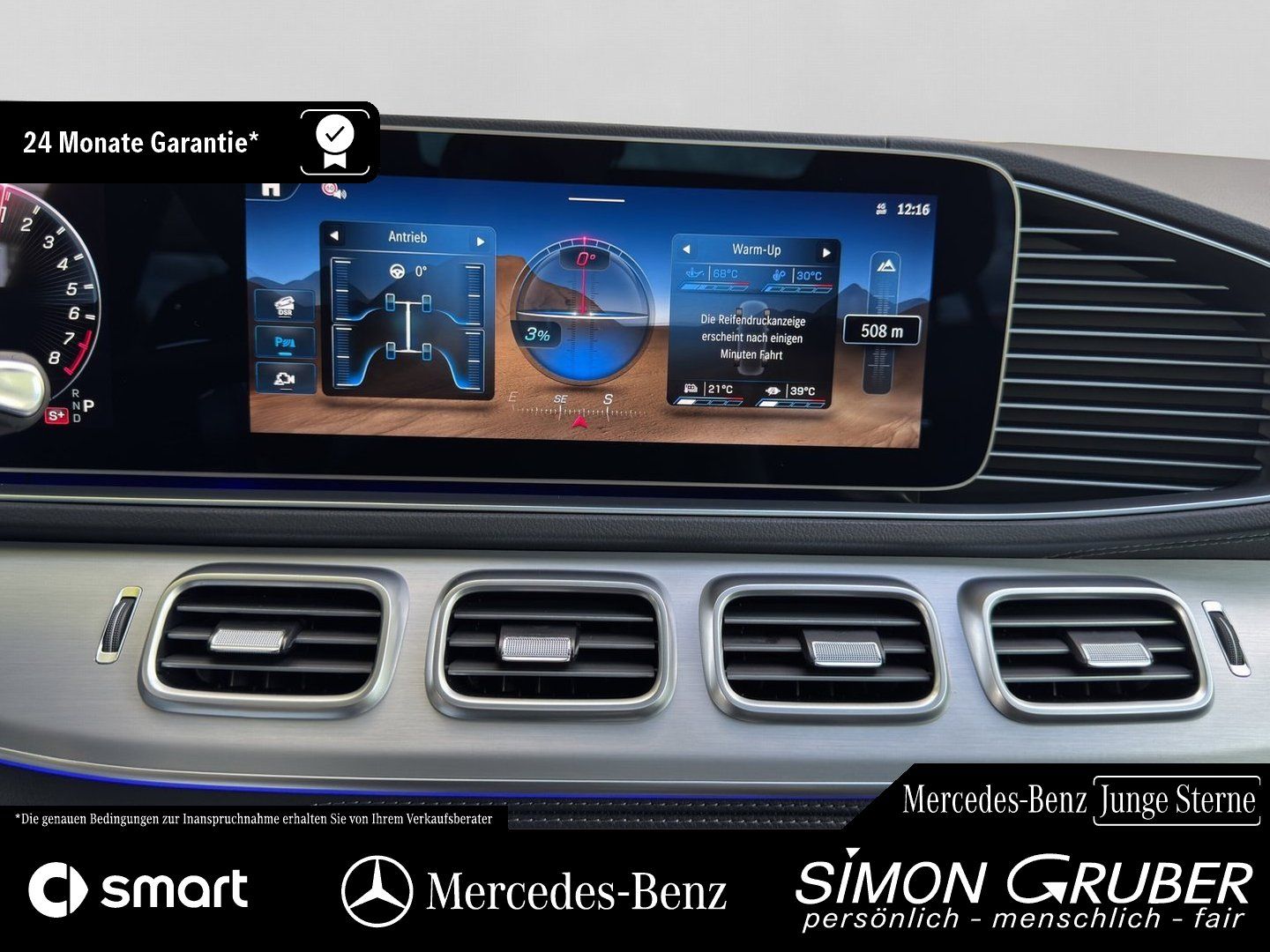 Fahrzeugabbildung Mercedes-Benz GLE 53 4M Hybrid AMG Pano Sitzklima Massage Burm