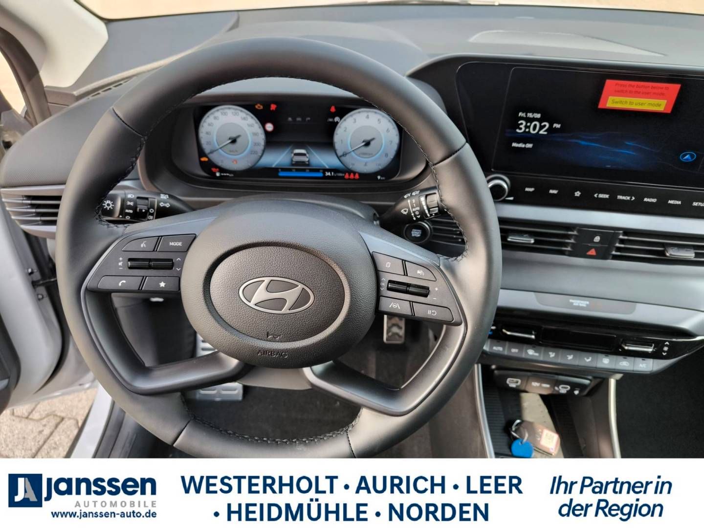 Fahrzeugabbildung Hyundai BAYON FL (MY25) 1.0 T-GDI (100 PS) 6-MT 2WD Prim