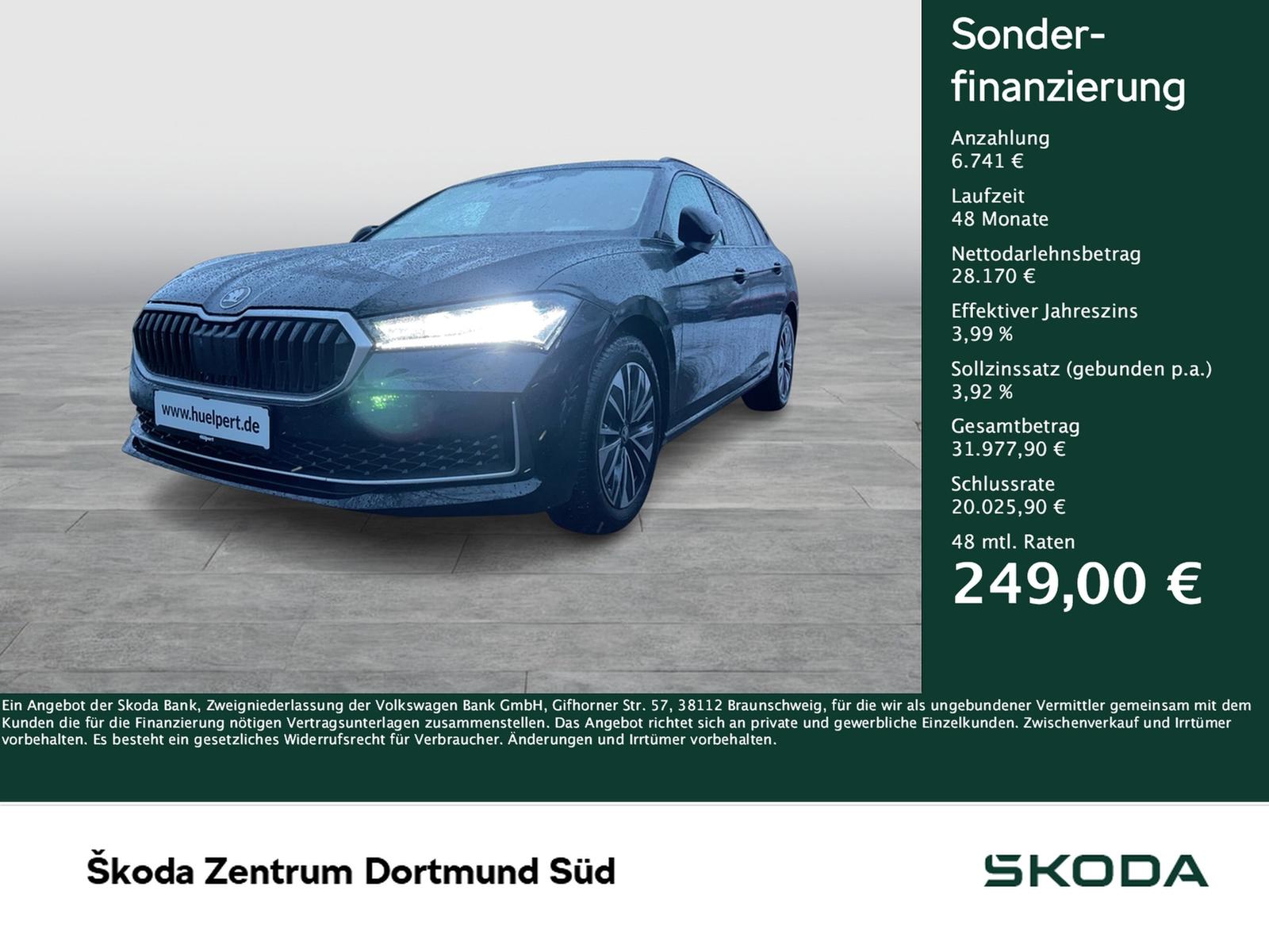 Skoda Superb Combi 2.0 SELECTION STANDHZ. AHK CAM NAVI
