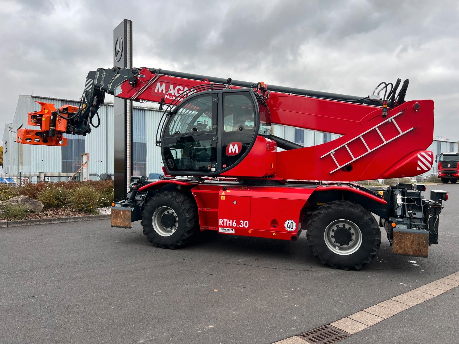 Fahrzeugabbildung Andere Magni RTH 6.30 SH / Fällkran / Westtech CS750