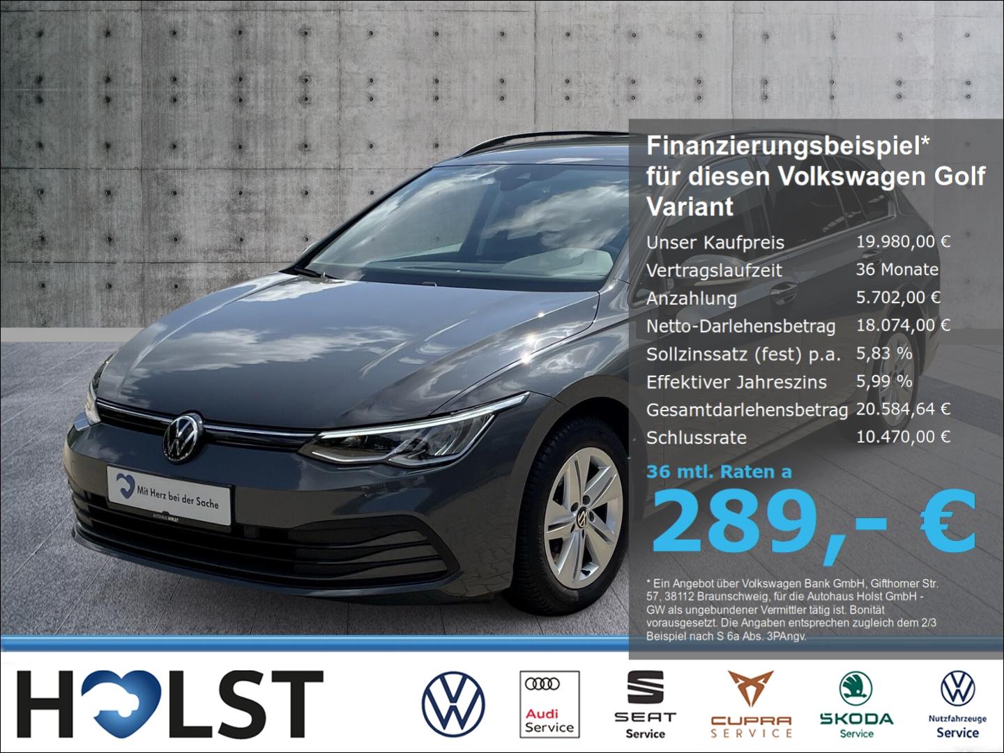 Volkswagen Golf Variant VIII 2.0TDI DSG Life AHK NAV BUSINE
