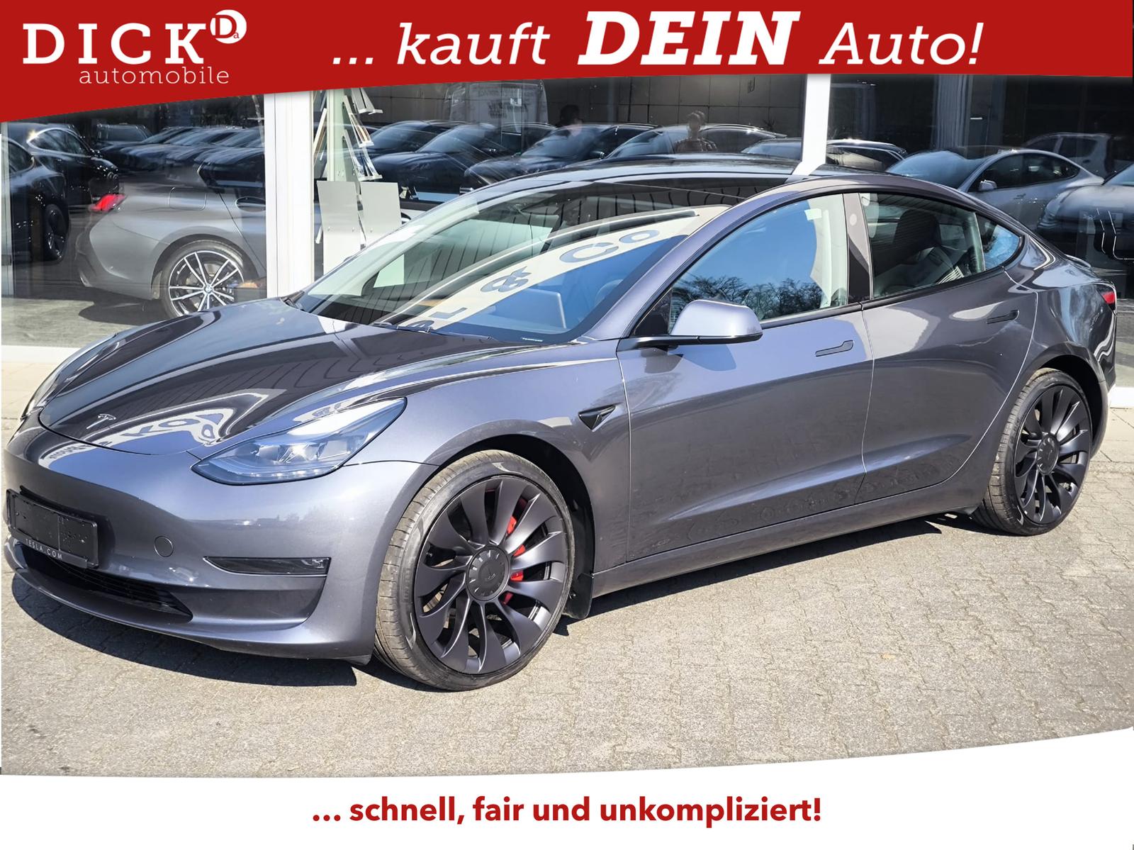 Tesla Model 3 PERFORM AWD PANO+NAVI+STDHZ+LED+ACC+360+