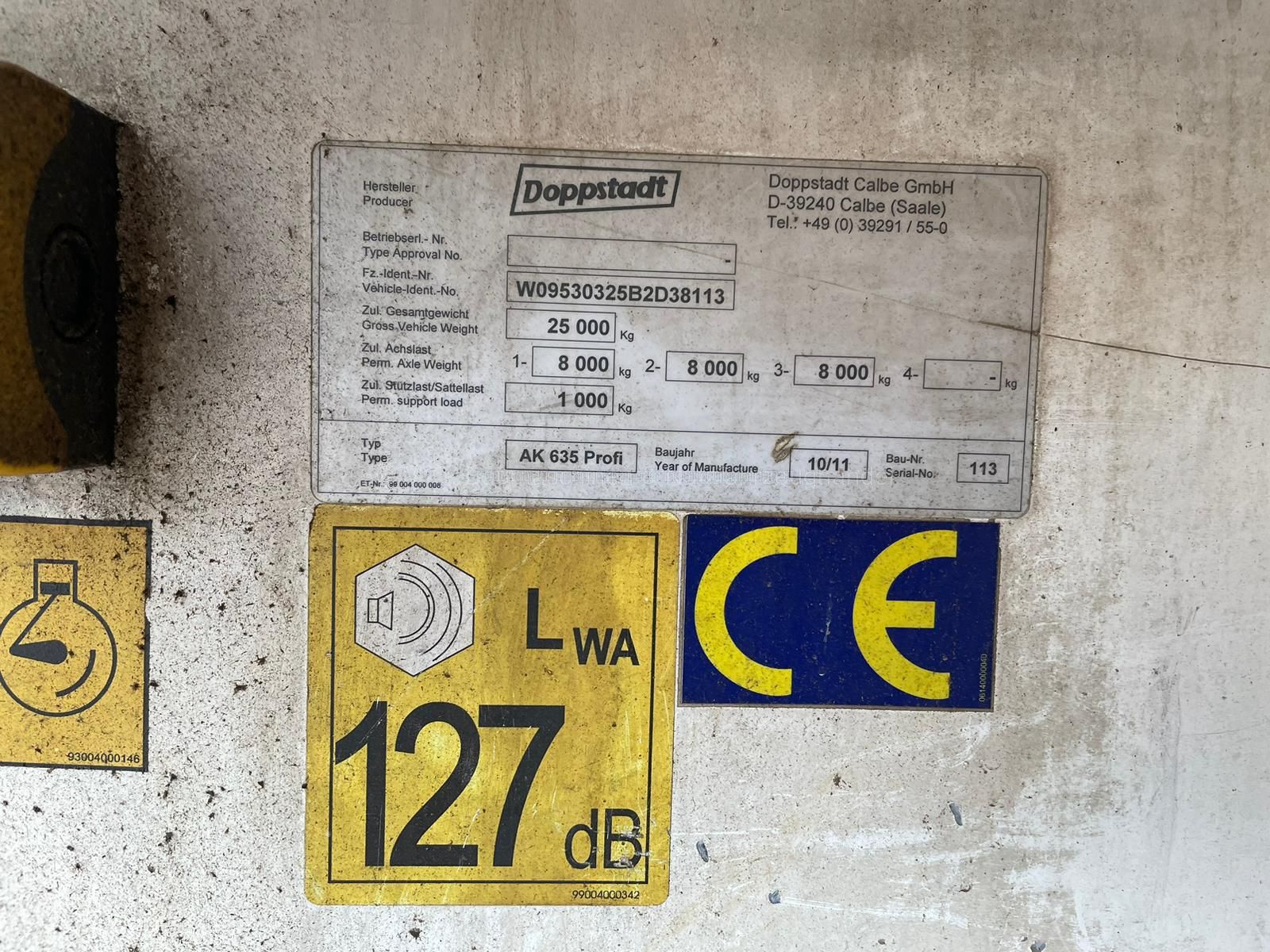 Fahrzeugabbildung Andere Doppstadt AK 635 Profi / Schredder