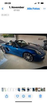 Porsche Boxster S 2.Hd. Scheckheft Blau/Beige TÜV Neu - Porsche Boxster in Wuppertal