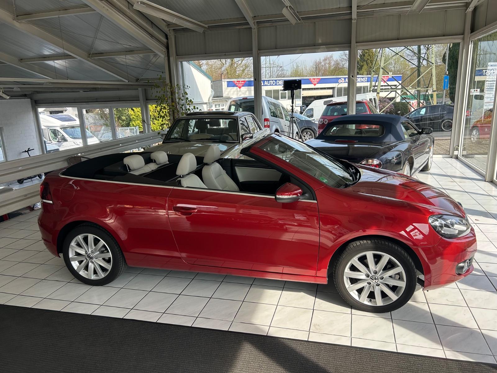 Volkswagen Golf VI Cabriolet Excl. Aut.1.HD 21TKMBiXen,Kame