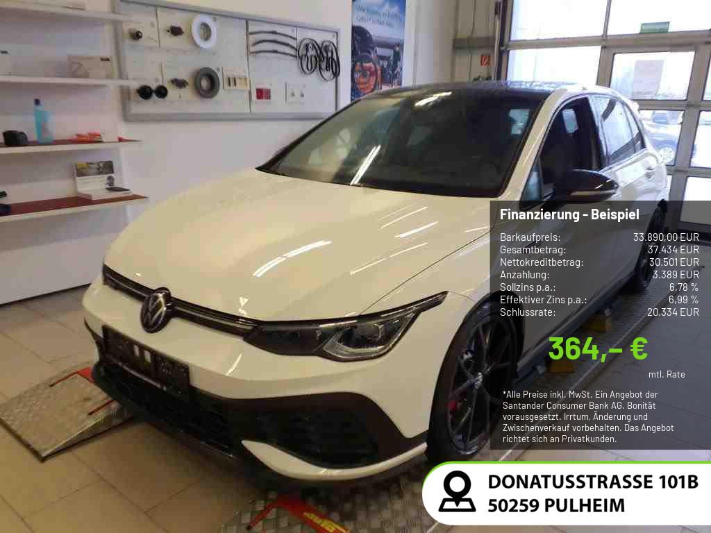 Volkswagen Golf VIII 2.0 TSI GTI Clubsport MATRIX-LED PANO