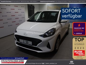 Hyundai Leasingangebot: Hyundai i10 Select MY25 1.0 Benzin 63 PS 5-MT 2WD