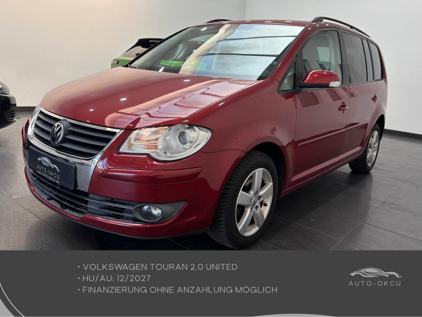 Volkswagen Touran 2,0 United CNG/Benzin /KLIMA/PDC/HU:12/27