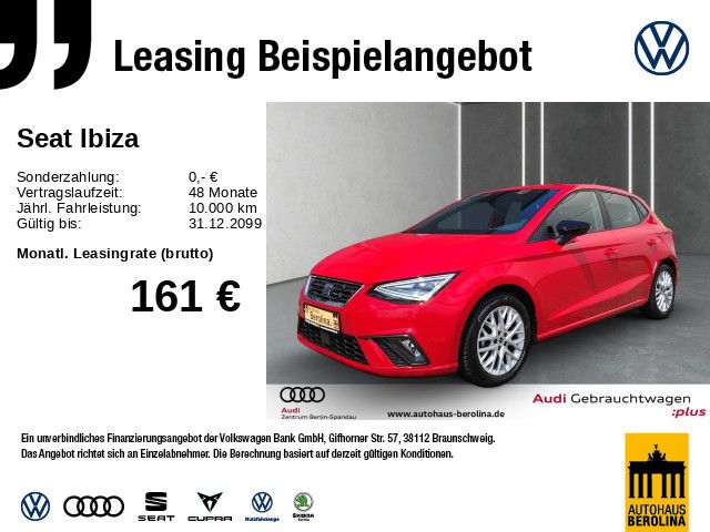 Vorschaubild: SEAT Ibiza 1.0 TSI FR *NAV*LED*GRA*KLIMA* (Fahrzeug-Nr. H06424)