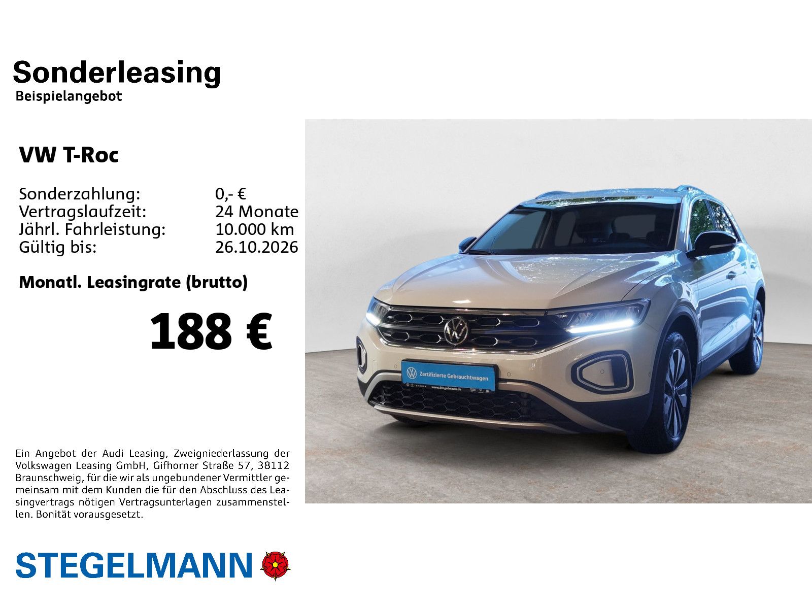 Volkswagen T-Roc 1.0 TSI Goal *LED*Navi*Sitzheizung* imagem 2
