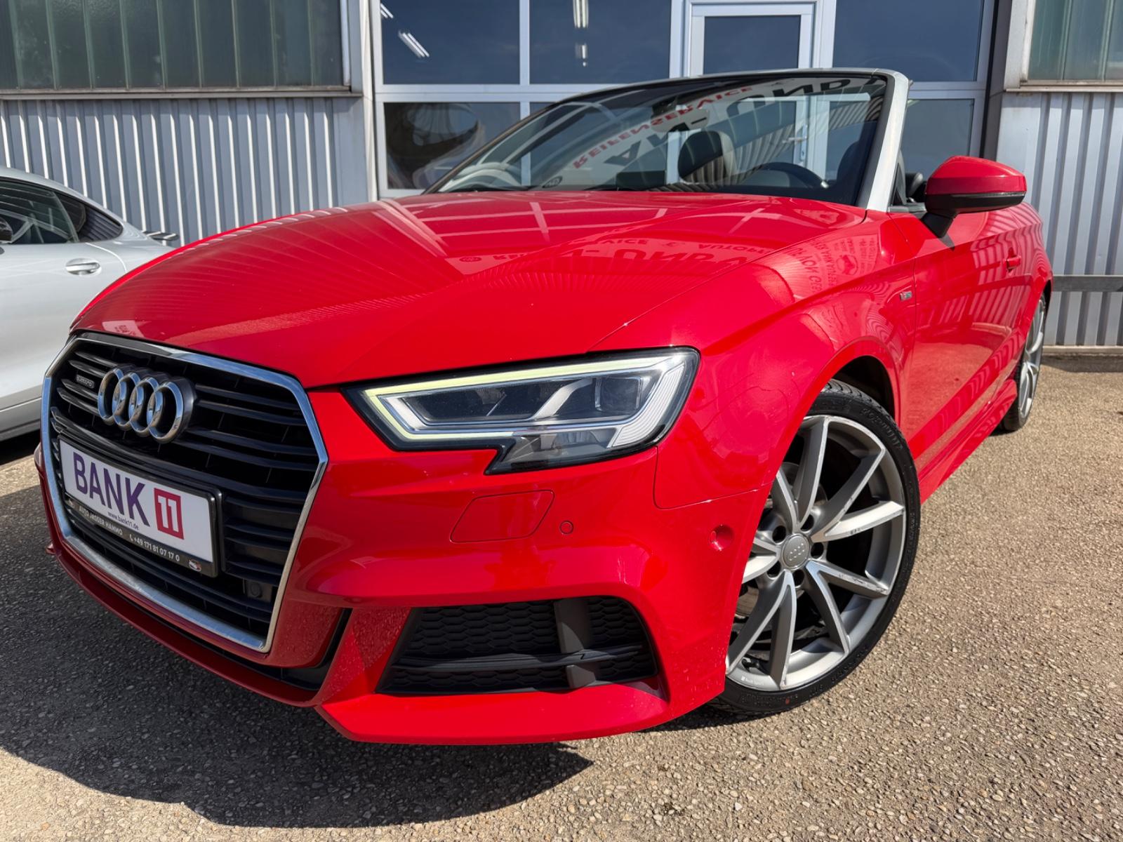 Audi A3 S-Line Quattro sport Cabrio NHZ/SHZ/Alcantara