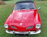 Volkswagen Karmann Ghia - rote Volkswagen Karmann Ghia