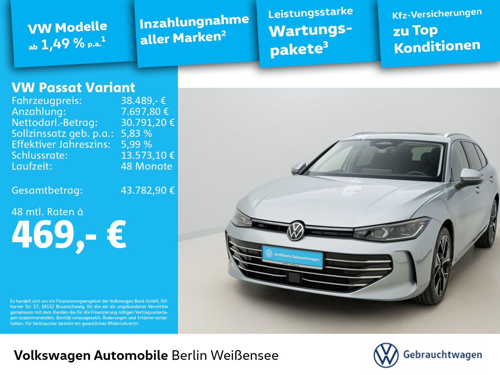 Volkswagen Passat Variant TDI Elegance RFK*HUD*PANO*LED foto 2