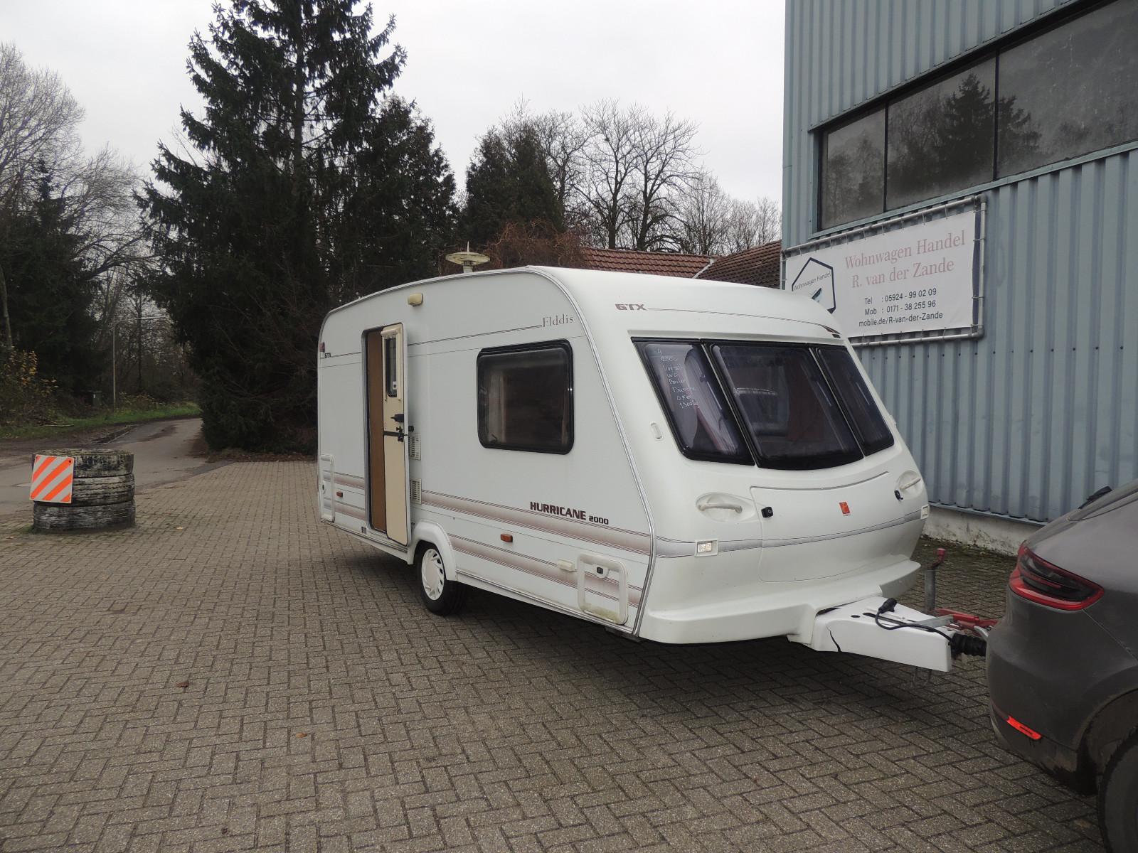 Fendt Elldis Hurricane 2000GTX - Dusche-Ofen-1300Kg