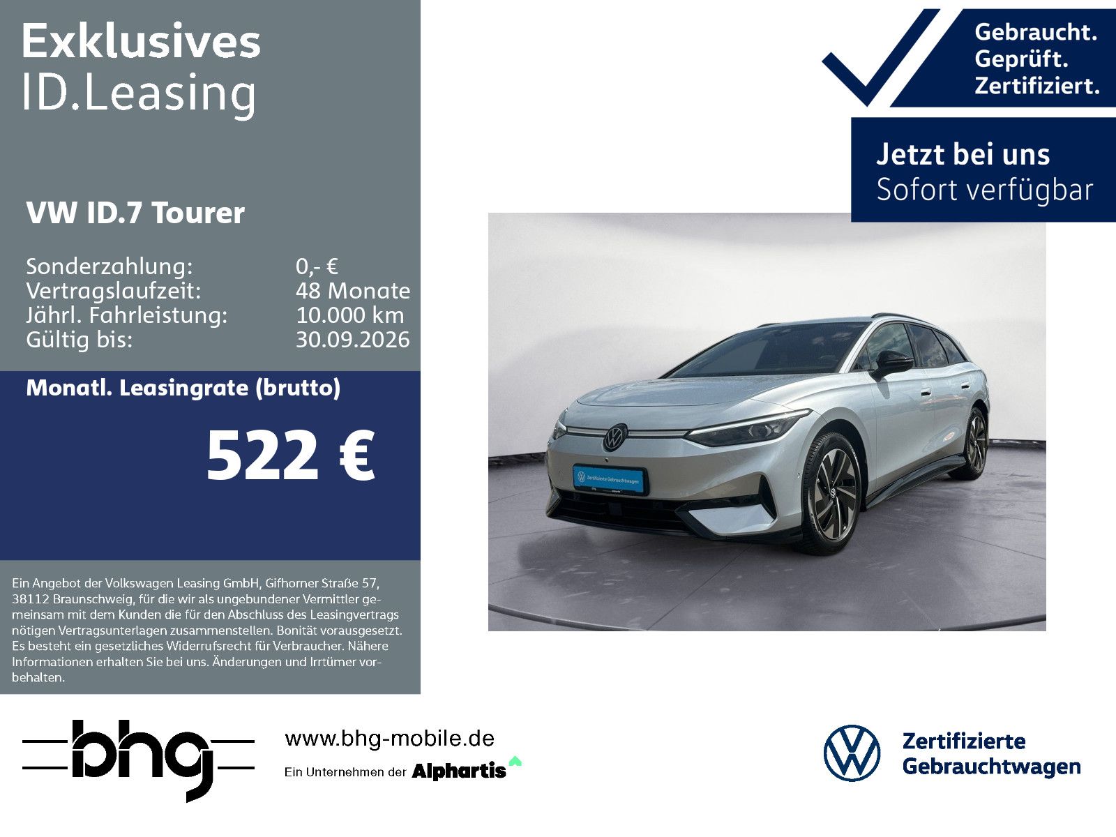 Volkswagen ID.7 Tourer Pro IQ.Light AHK Keyless HUD Navi foto 1