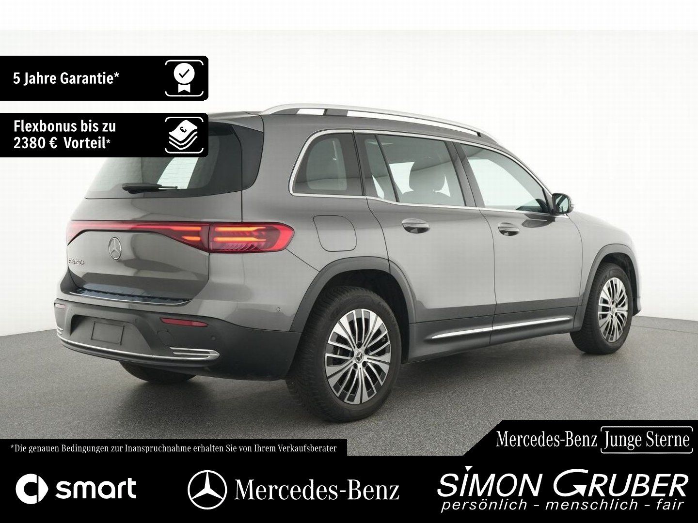 Fahrzeugabbildung Mercedes-Benz EQB 250+ Progressive Adv. Pano Kamera Amb 7Sitze