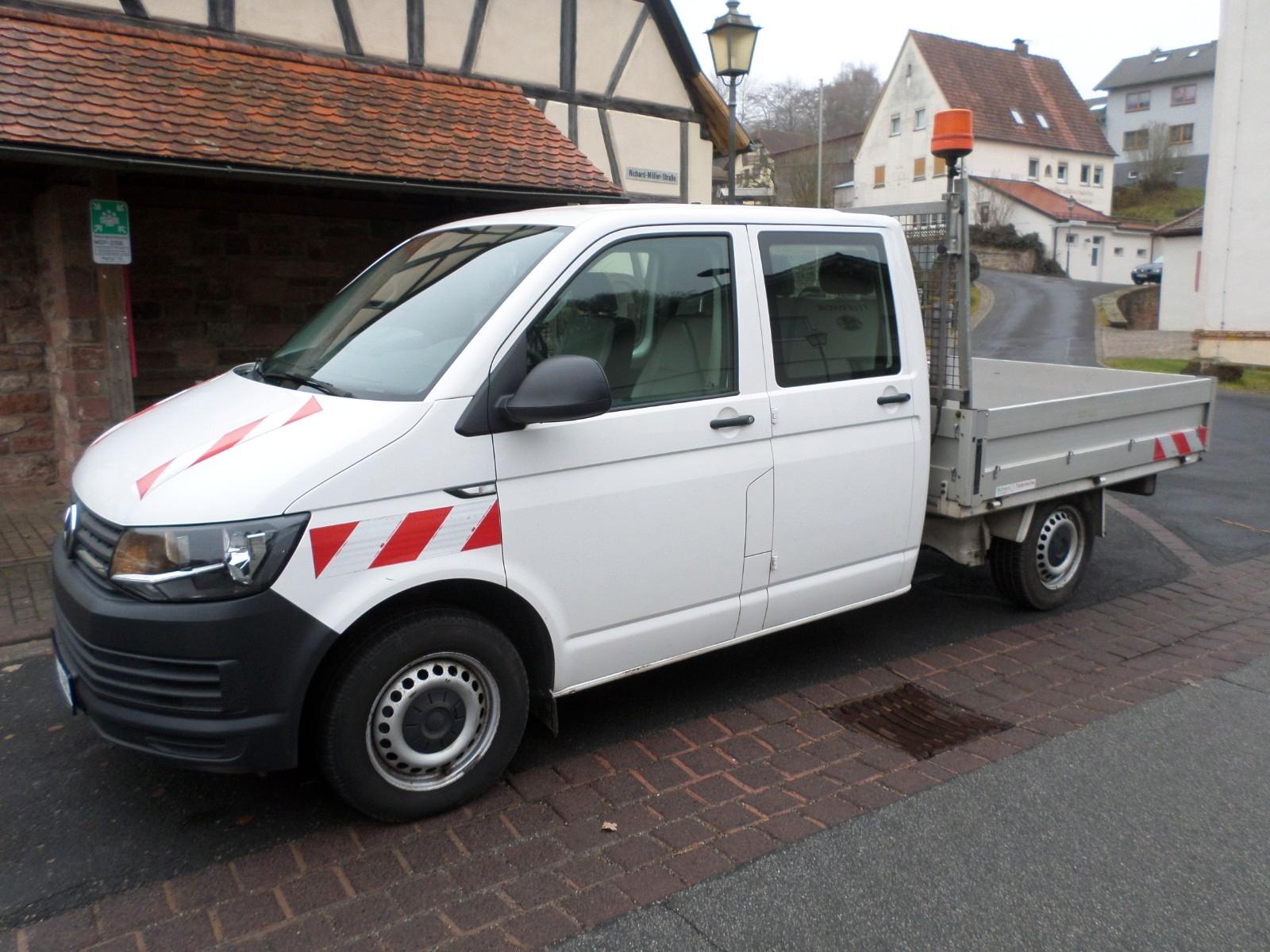 Volkswagen T6 Transporter Pritsche DOKA lang Klima STHZ AHK