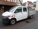 Volkswagen T6 Transporter Pritsche DOKA lang Klima STHZ AHK - Volkswagen: Transporter Doka