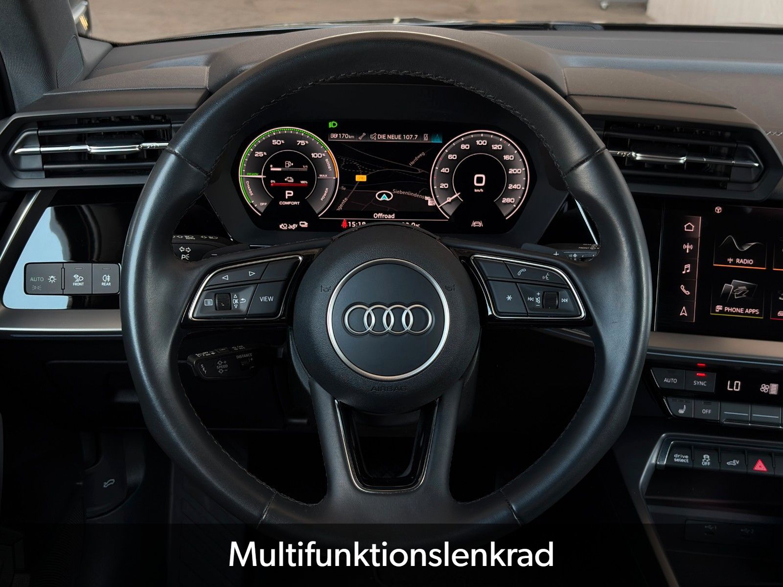 Fahrzeugabbildung Audi A3 Sportback 40 TFSIe Virtual 2Z-Klima PDC SHZ