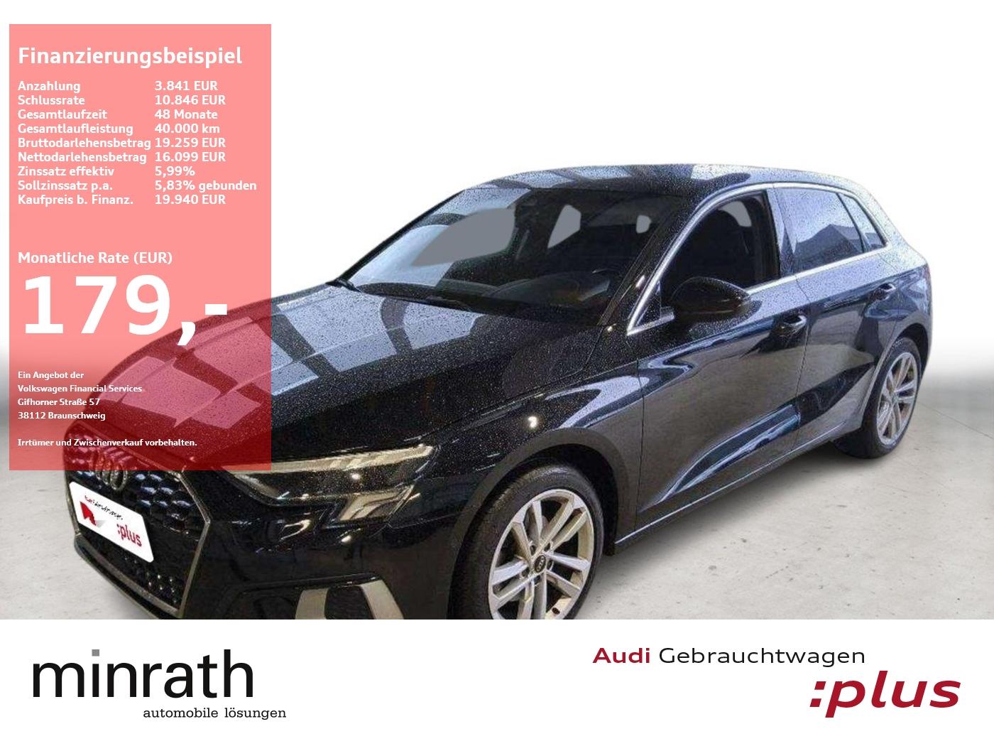 Audi A3 Sportback advanced 30 TDI AHK+LED+NAVI+APP+SH