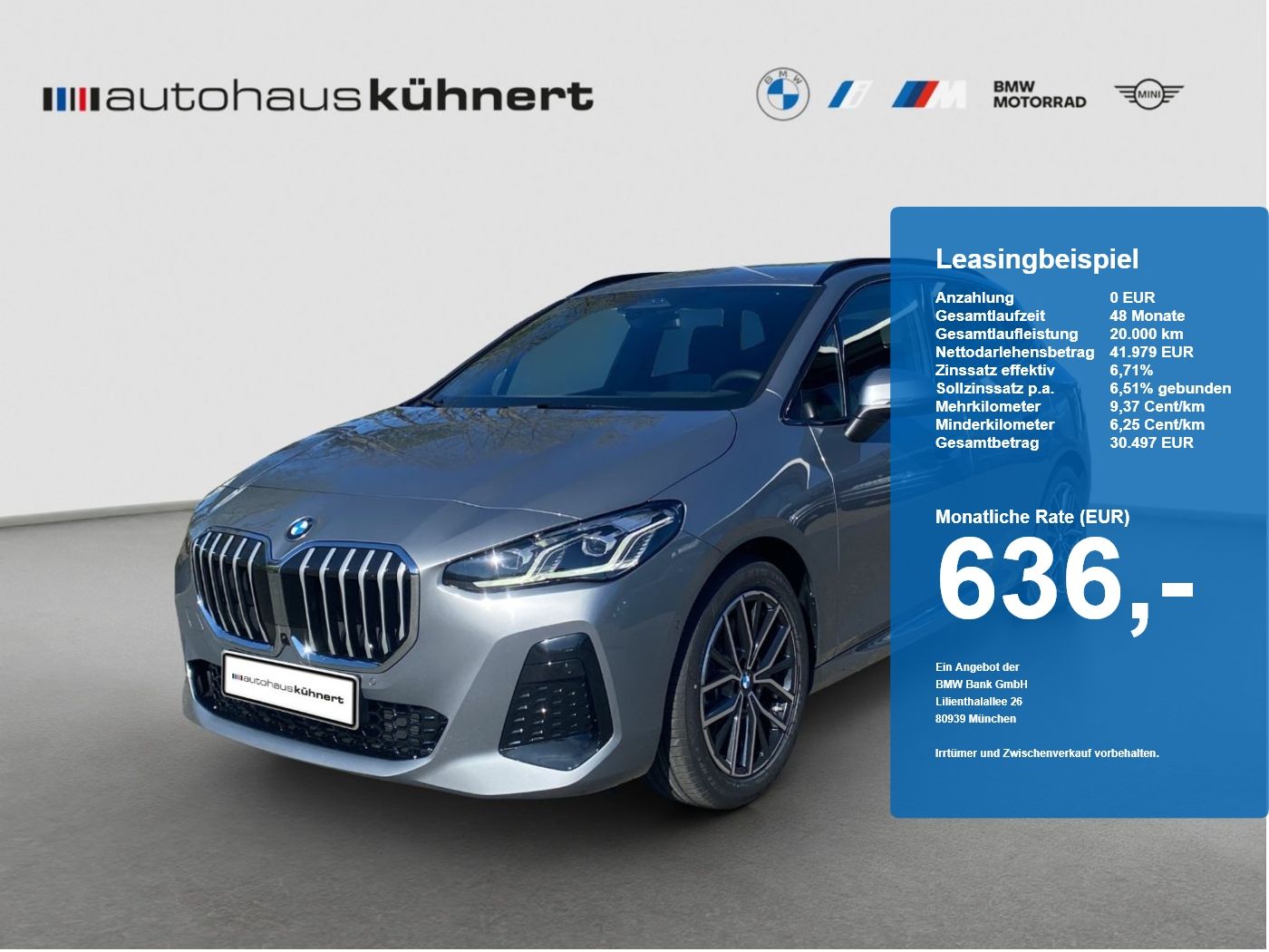 BMW 223i xDrive Active Tourer M-Sport 62.450