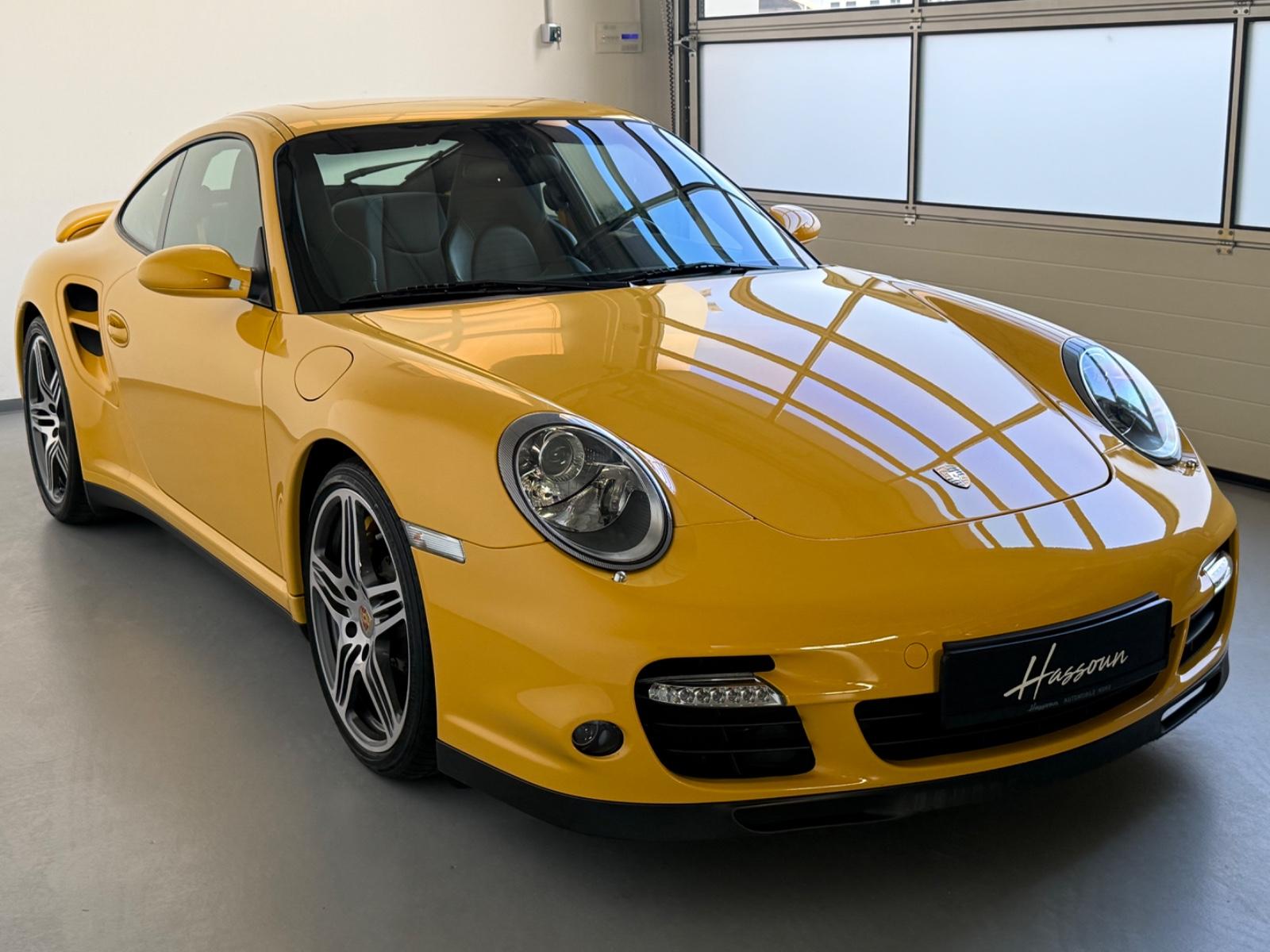 Porsche 997 Turbo/Speed Gelb/erste Hand/max Ausstattung