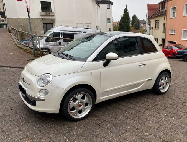 Fiat 500 Perl Weiß 1,4 Sport