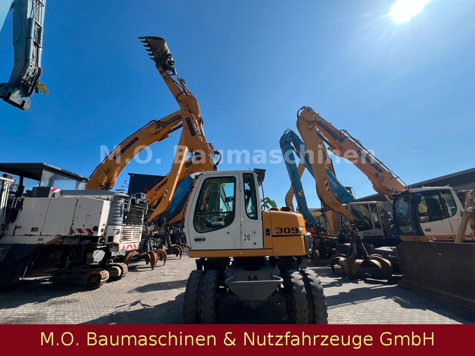 Fahrzeugabbildung Liebherr A 309 Litronic / Hammerleitung / SW / VSA / ZSA