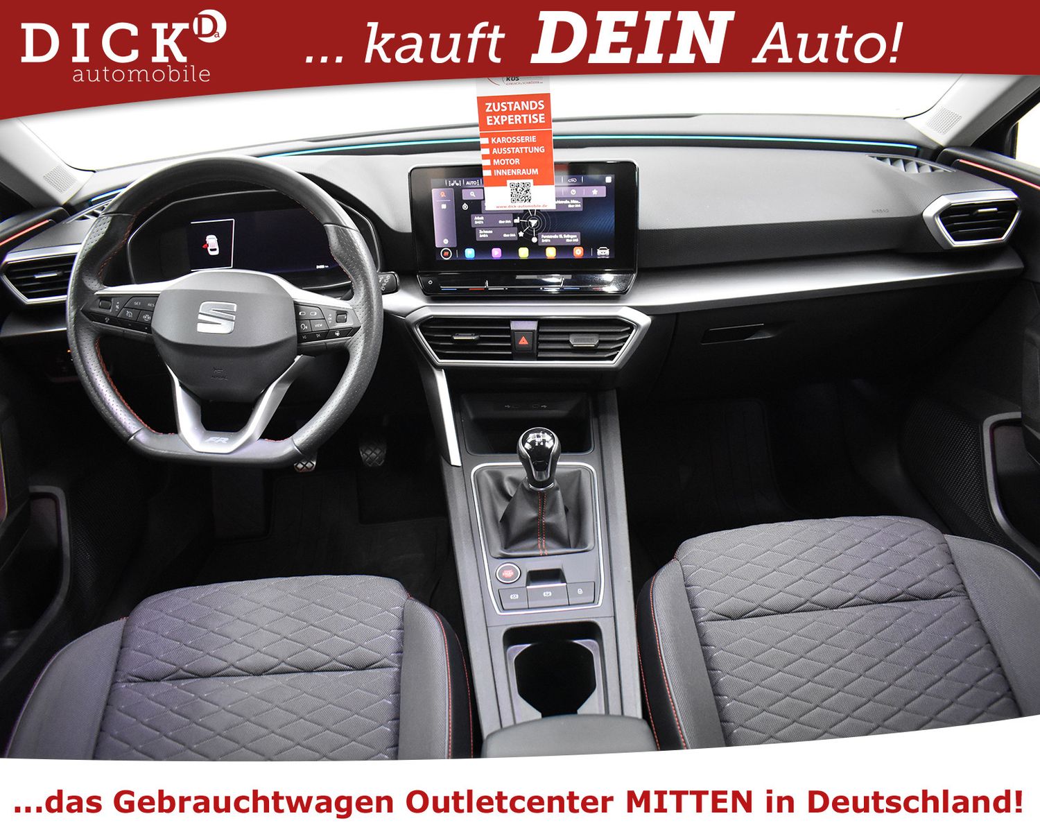SEAT Leon ST 1.5TSI FR >NAVI+KAMER+VIRTU+LED+AHK+ACC+ - Image 8