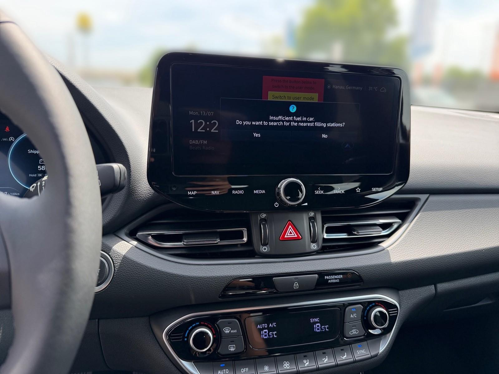Hyundai i30 Advantage 1.0 LED, Navi, Kamera, GRA. SHZ, миниатюра 9