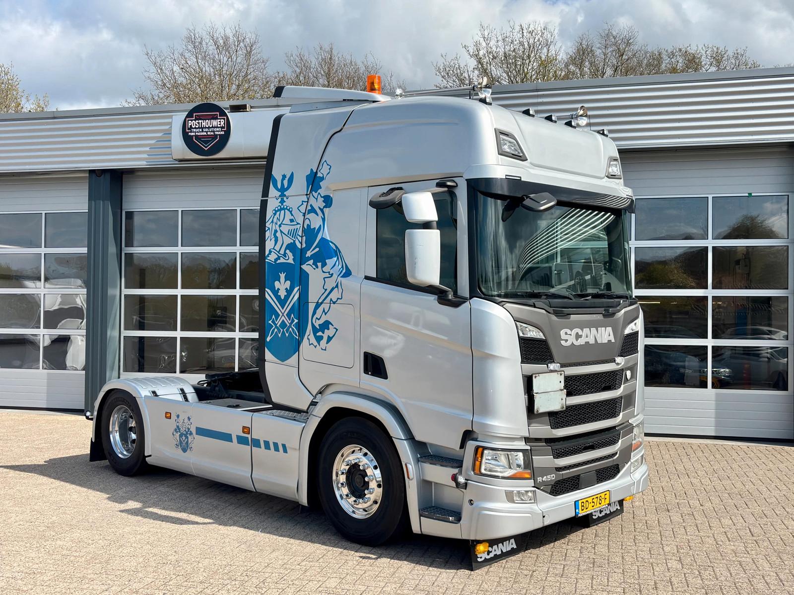 Scania R450 FullAir and NEW MOD and new tyres