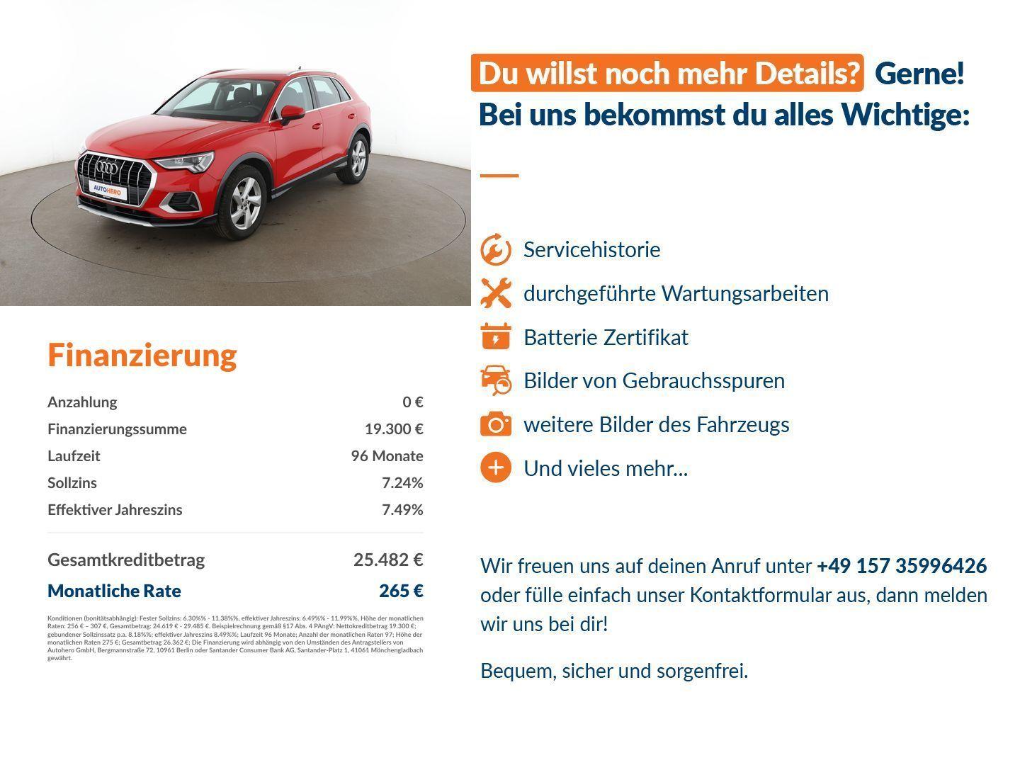 Audi Q3 35 TFSI Advanced *NAVI*VC*LED*TEMPO*SHZ*
