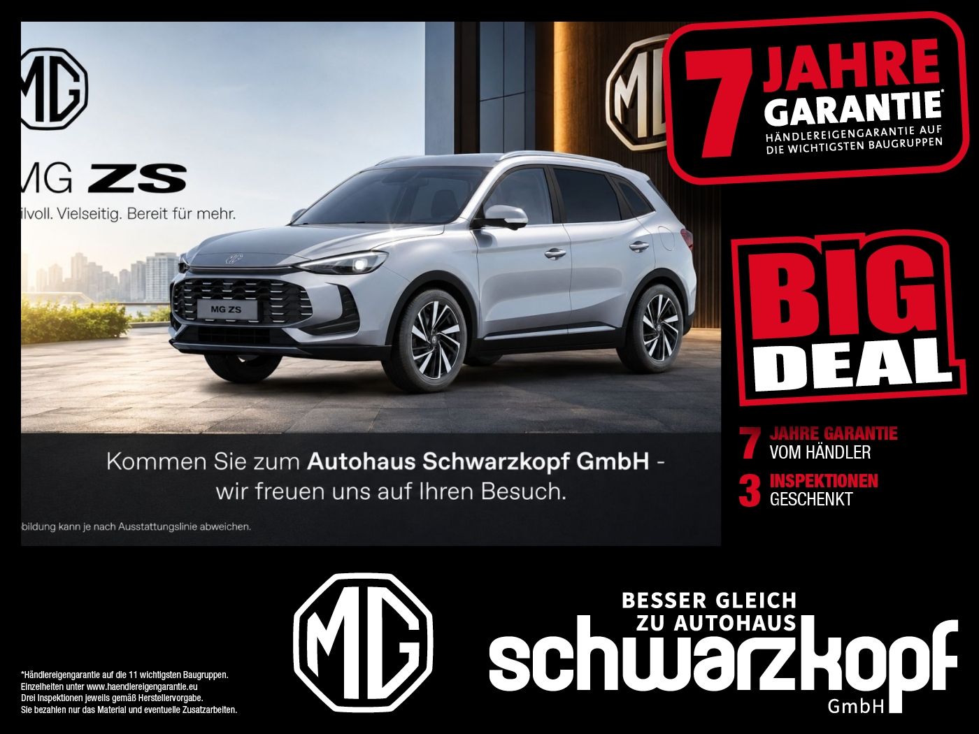 MG ZS 1.5 T Comfort Wow Angebot