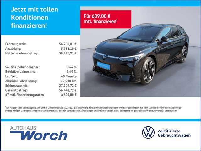 ID.7 Tourer GTX WÄRMEPUMPE+AHK+PANO+MATRIX
